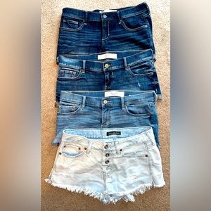 Abercrombie & Fitch Jean Shorts; Size 4 - Like New